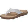 Abeo Laguna Sandal In White - Regular