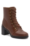 Abeo Metropolis Lace Boot In Brown - Regular