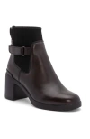 Abeo Metropolis Strap Boot In Burgundy - Metatarsal
