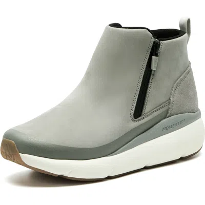Abeo Mxv Shift Zip Bootie In Grey Nubuck - Metatarsal