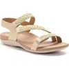 Abeo Oasis Braid Sandal In Multi
