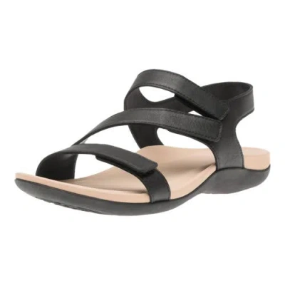 Abeo Oasis Sandal In Black - Regular