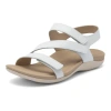 Abeo Oasis Sandal In White - Metatarsal