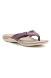 Abeo Oasis Sport Flip Flop In Purple - Regular