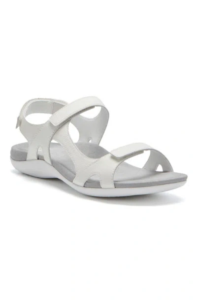Abeo Oasis Sport Sandal In White - Regular