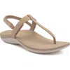 Abeo Oasis T Strap Sandal In Sand - Regular