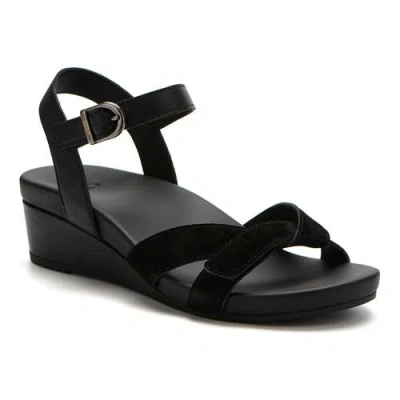 Abeo Riviera Ii Buckle Sandal In Black