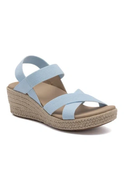 Abeo Riviera Stretch In Light Blue - Metatarsal
