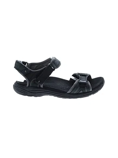 Pre-owned Abeo Sandals In Black