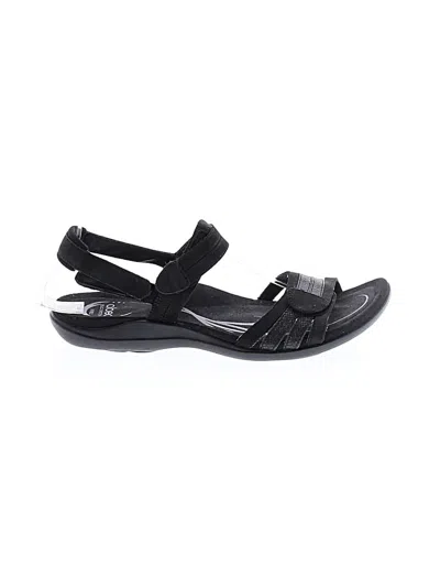 Pre-owned Abeo Sandals In Black