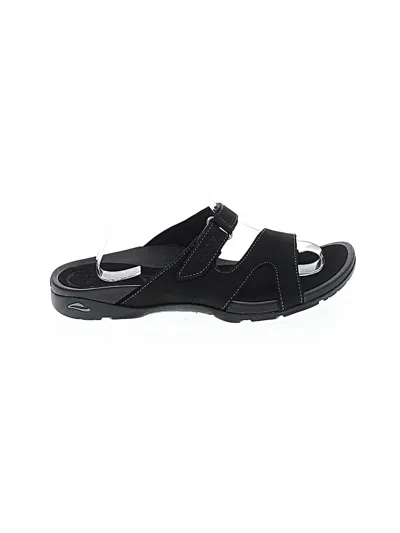 Pre-owned Abeo Sandals In Black