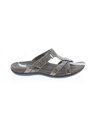 Pre-owned Abeo Sandals In Brown