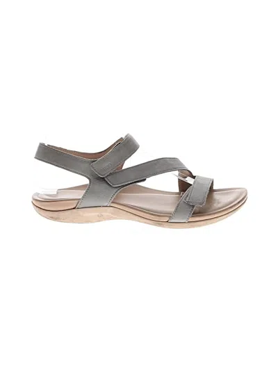 Pre-owned Abeo Sandals In Gray