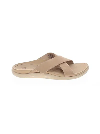 Pre-owned Abeo Sandals In Tan
