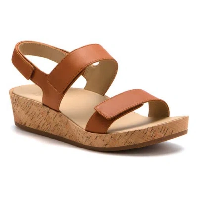 Abeo Soleil Strap Sandal In Brown