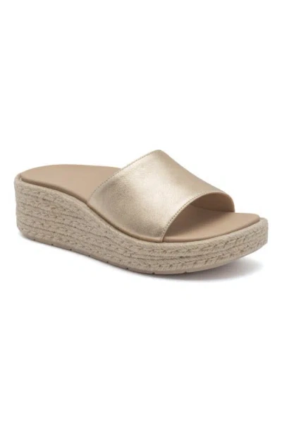 Abeo Solstice Slide In Light Gold - Metatarsal
