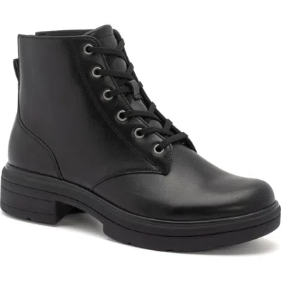 Abeo Vista Lace Boot In Black - Metatarsal