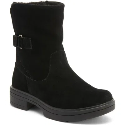Abeo Vista Mid Boot In Black Suede - Metatarsal