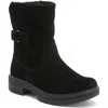 Abeo Vista Mid Boot In Black Suede - Regular