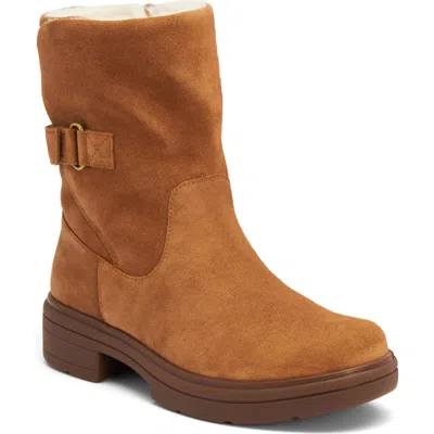 Abeo Vista Mid Boot In Dark Tan - Metatarsal