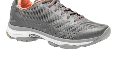Abeo Women's  Diamond Running Shoes - Medium Width In Dark Grey,coral In Gray