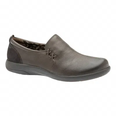 Abeo Women's Eastbourne Slip On In Dark Brown
