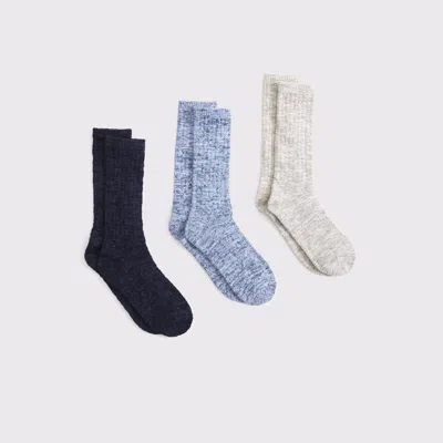 Abercrombie & Fitch 3-pack Camp Socks In Multi