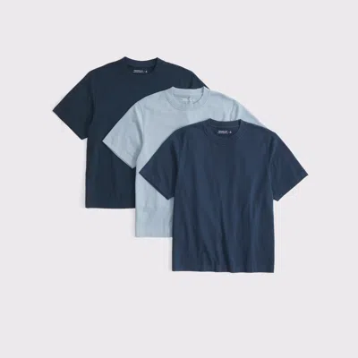 Abercrombie & Fitch 3-pack Premium Heavyweight 2.0 Tees In Multi