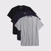 Abercrombie & Fitch 3-pack Ypb Powersoft Lifting Tees In Multi