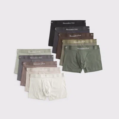Abercrombie & Fitch 5" 10-pack Boxer Briefs In Multi