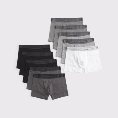 Abercrombie & Fitch 5" 10-pack Boxer Briefs In Multi