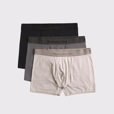 Abercrombie & Fitch 5" 3-pack Modal Boxer Briefs In Multi