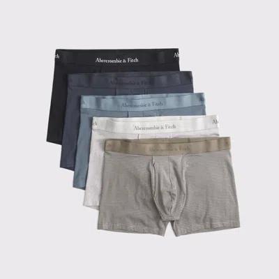 Abercrombie & Fitch 5" 5-pack Boxer Briefs In Multi