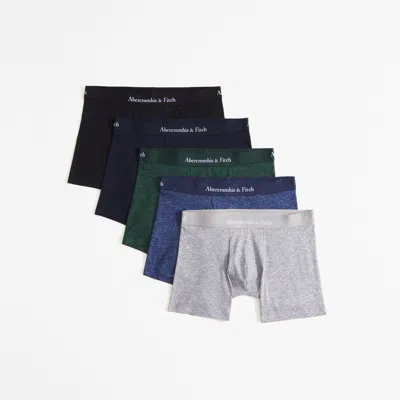 Abercrombie & Fitch 5" 5-pack Boxer Briefs In Multi