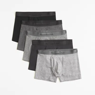 Abercrombie & Fitch 5" 5-pack Boxer Briefs In Brown