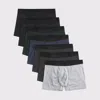 Abercrombie & Fitch 5" 7-pack A&f Performance Boxer Briefs In Multi