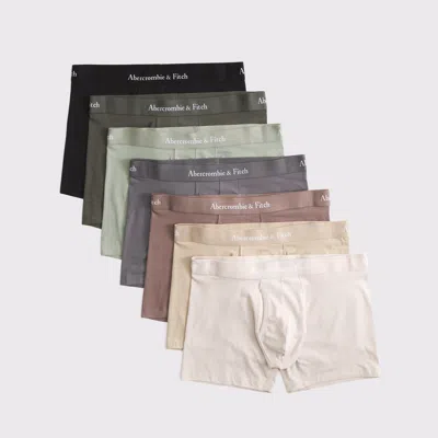 Abercrombie & Fitch 5" 7-pack Boxer Briefs In Multi