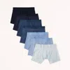 Abercrombie & Fitch 5" 7-pack Boxer Briefs In Blue