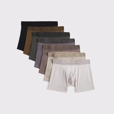 Abercrombie & Fitch 5" 7-pack Modal Boxer Briefs In Multi