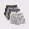 Abercrombie & Fitch 5-pack Woven Logo Boxers In Multi