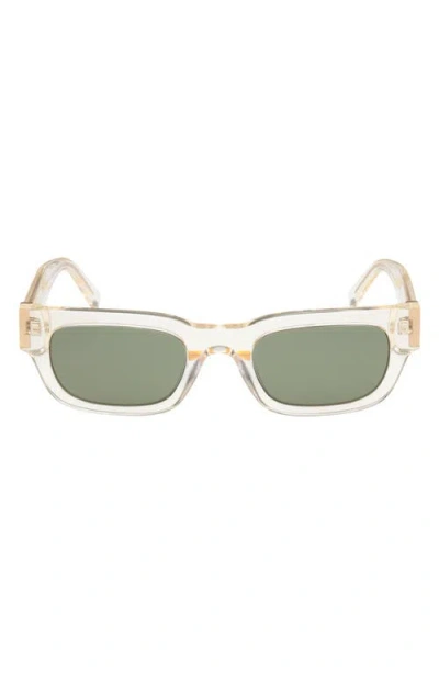 Abercrombie & Fitch 51mm Square Sunglasses In Neutral