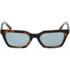 Abercrombie & Fitch 52mm Cat Eye Sunglasses In Black