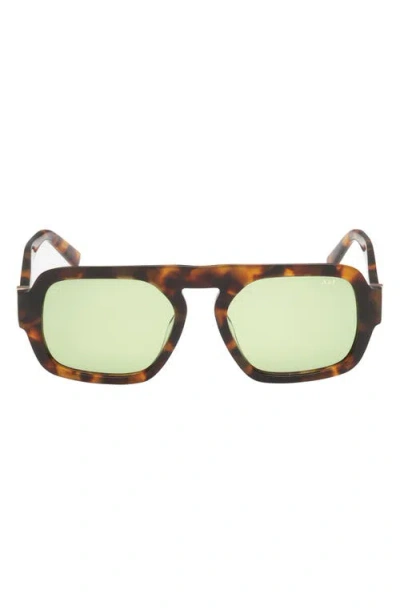 Abercrombie & Fitch 53mm Navigator Sunglasses In Brown