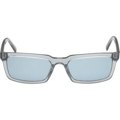 Abercrombie & Fitch 54mm Rectangular Sunglasses In Gray