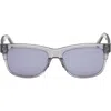 Abercrombie & Fitch 55mm Square Sunglasses In Blue