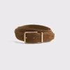 Abercrombie & Fitch 90s Chunky Belt In Brown