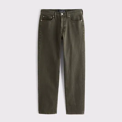 Abercrombie & Fitch 90s Straight Jean In Green