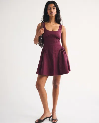 Abercrombie & Fitch A&f Dylan Bra-free Mini Dress In Brown
