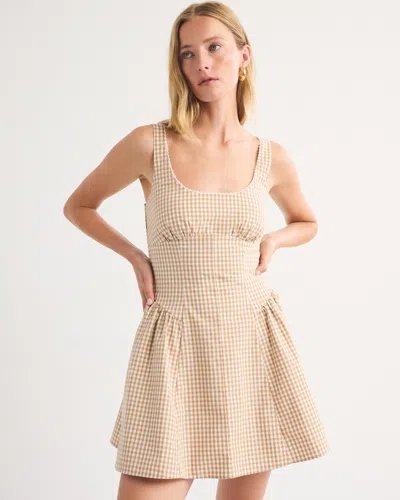 Abercrombie & Fitch A&f Dylan Bra-free Mini Dress In Neutral