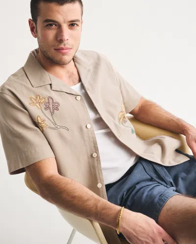 Abercrombie & Fitch A&f Resort Shirt In Multi